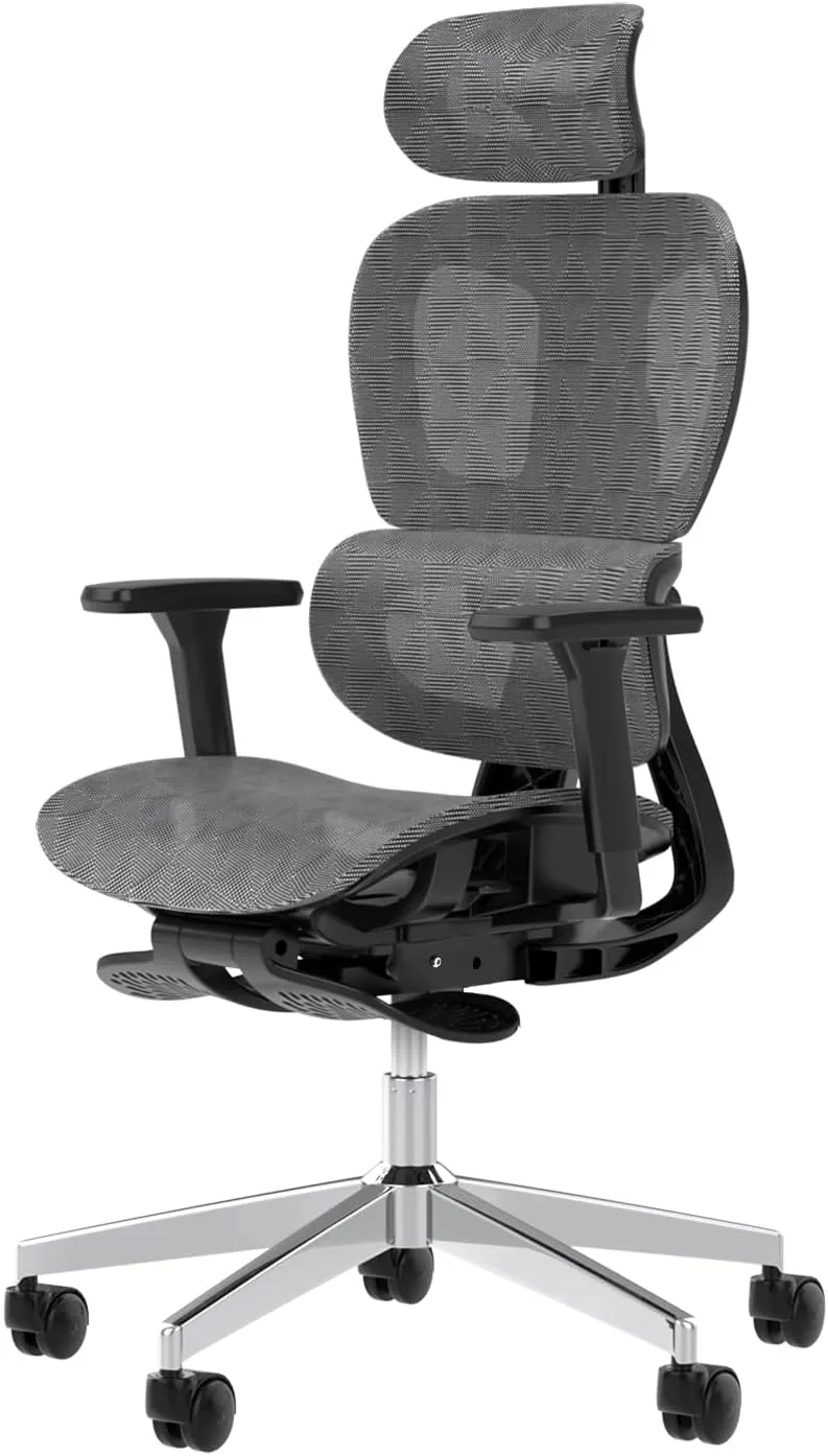 PatioMage Ergonomic Office Chair Dark Grey