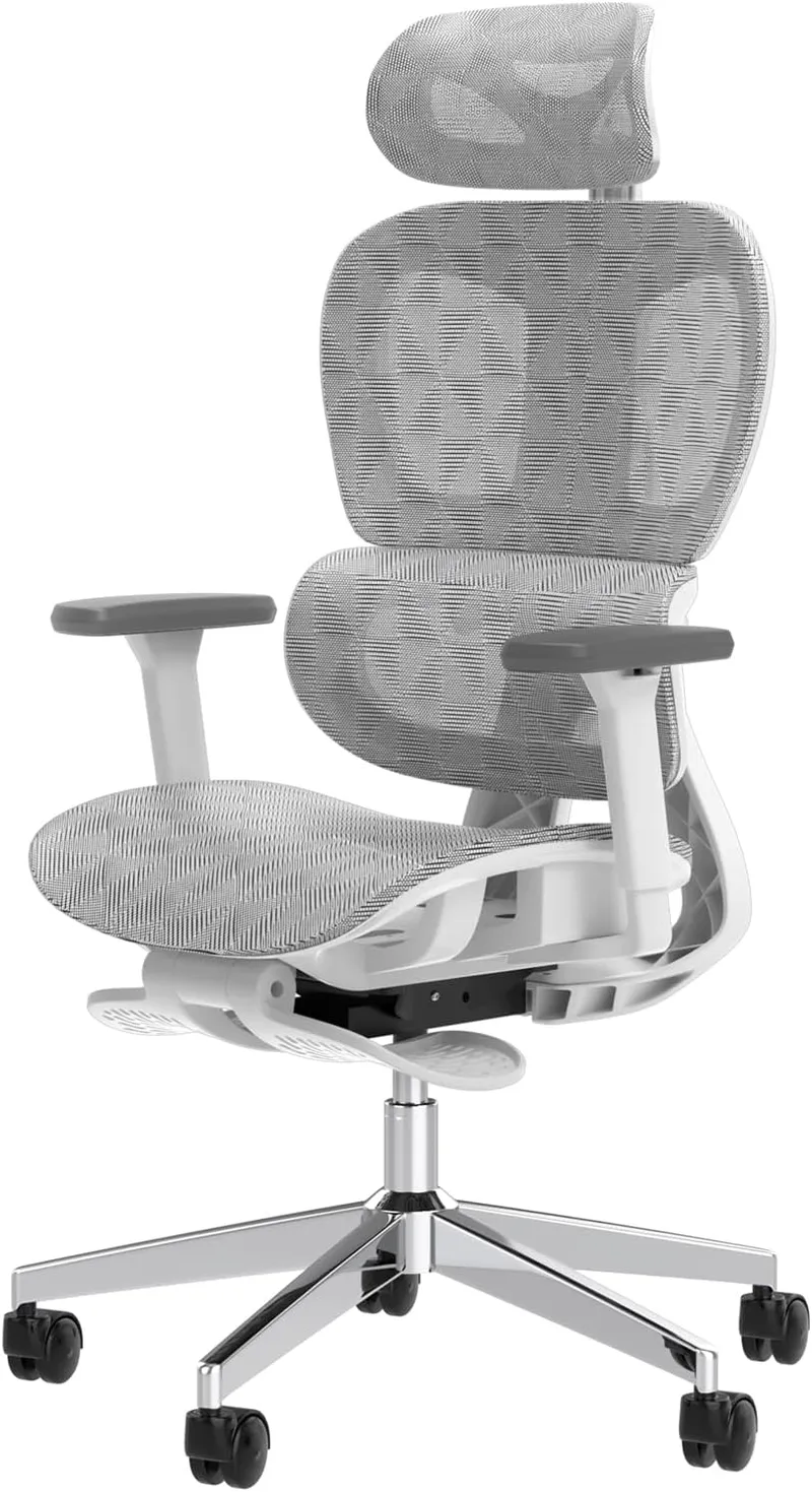 PatioMage Ergonomic Office Chair White